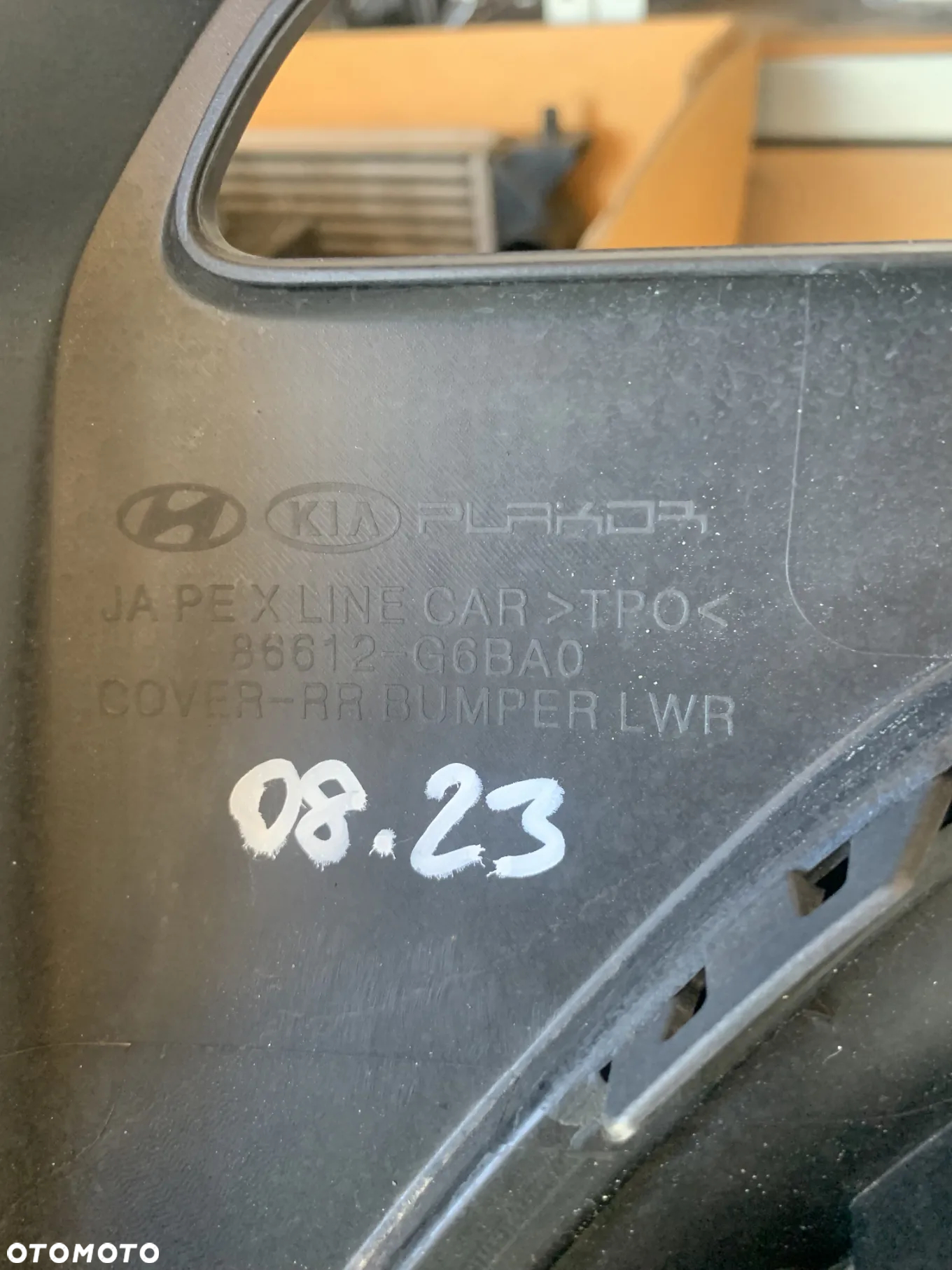 Kia Picanto X-Line FL 20r Spoiler zderzak tyl tylny 2020 lift x line - 6
