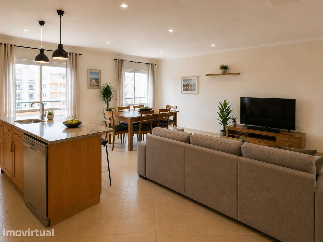 Apartamento T3 no Centro de Portimão | 126 m² - Grande imagem: 3/9