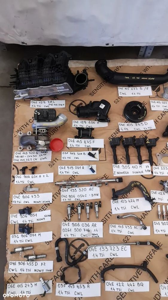 OSPRZĘT Z NOWEGO SILNIKA  1.4 TSI CWL - 39