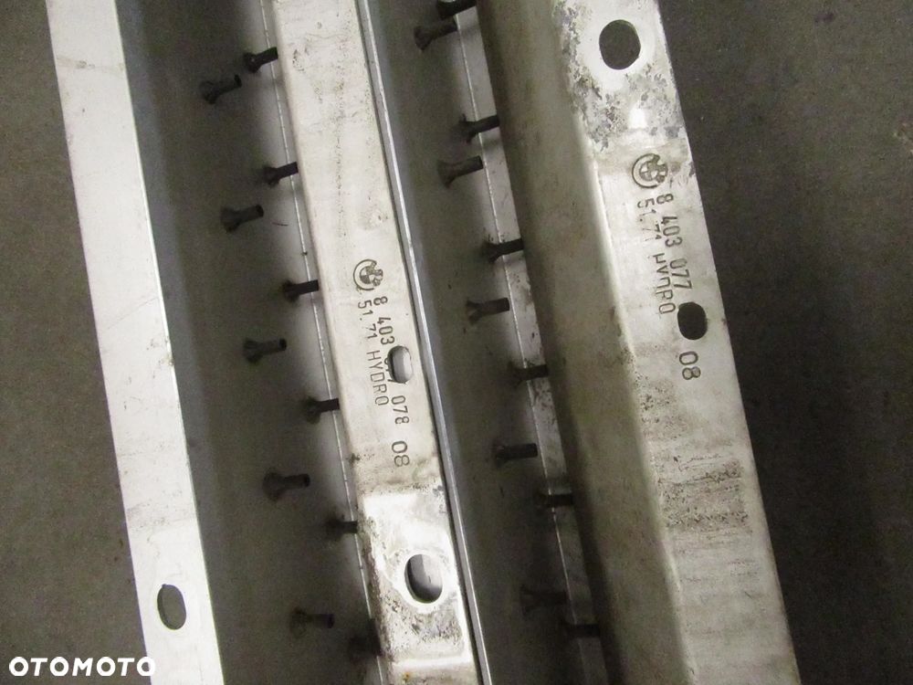 Listwy progowe nakładki nadkola stopień aluminiowy BMW E53 X5 - 25