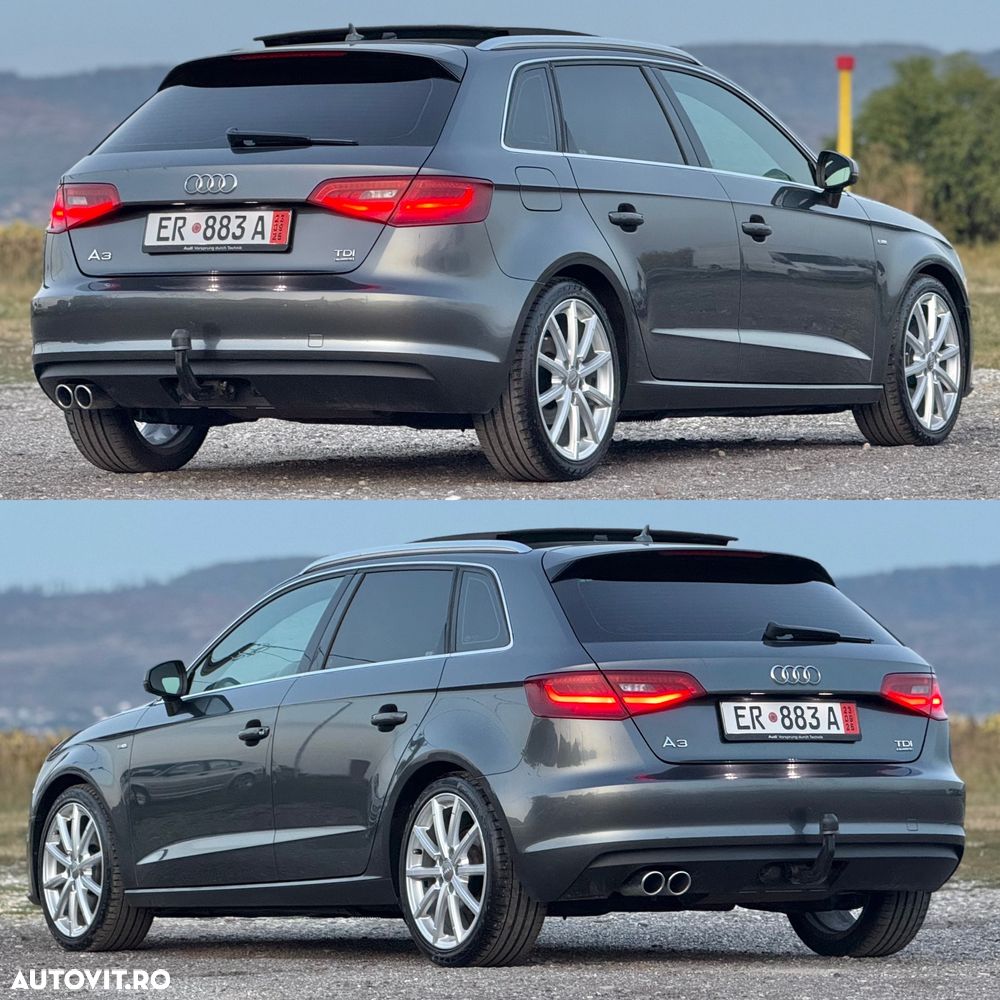Audi A3 2.0 TDI Sportback (clean diesel) S tronic S line Sportpaket - 4