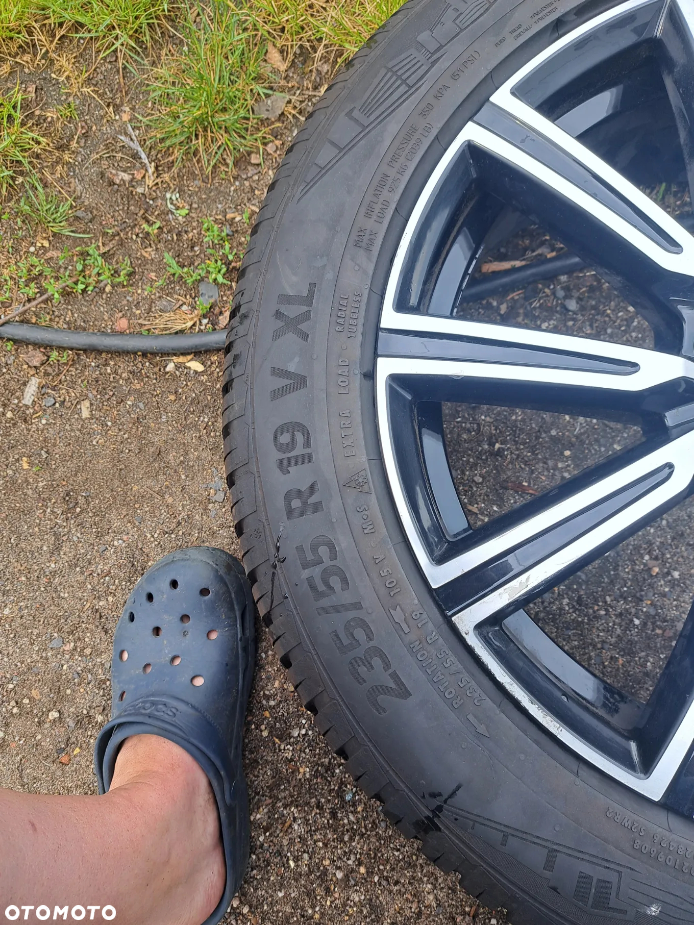 Felga z oponą Volvo XC-60 II 19 Cali 7.5Jx19H2 ET 50.5 31423852 235/55R19 105V XL Continental AllSeasonContact DOT 4022 2022 Rok - 8
