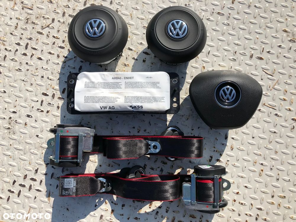 VW TIGUAN 5NA DESKA KONSOLA KOKPIT PULPIT PÓŁKA PARAPET  NOWA AIRBAG PODUSZKI POWIETRZNE KIEROWCY PASAŻERA KPLANOWA KOLAN FOTELA W FOTEL PASY PAS wymiana od ręki MIX - 8