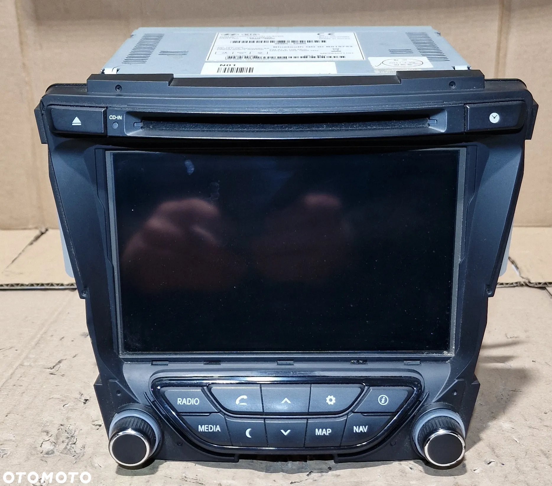 RADIO NAWIGACJA WYŚWIETLACZ 96560-3Z000 HYUNDAI i40 - 2
