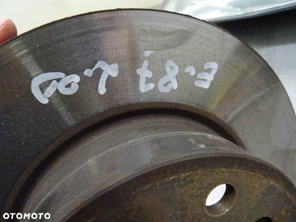 BMW E87 LIFT 07-11 2.0D TARCZE HAMULCOWE PRZÓD PRZEDNIE - 5