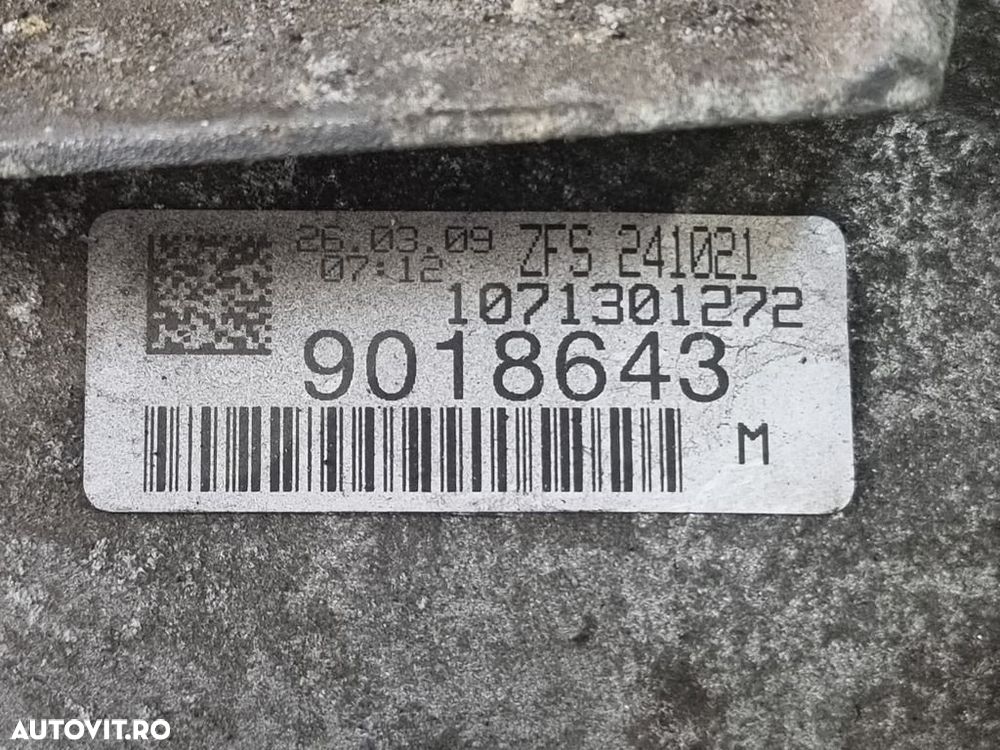 Cutie de viteze BMW X3 E83 Facelift 2.0 D 2006 - 2010 177CP Automata N47 Euro5 (1402) ... - 9