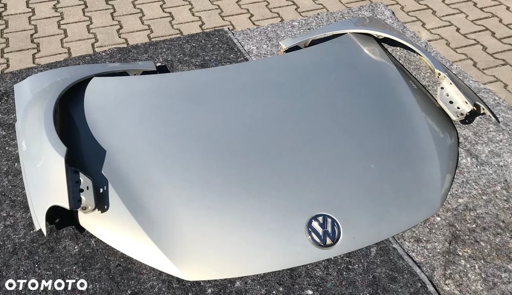 VW Scirocco 1K8 maska pokrywa silnika błotnik prawy lewy LD1X - 2