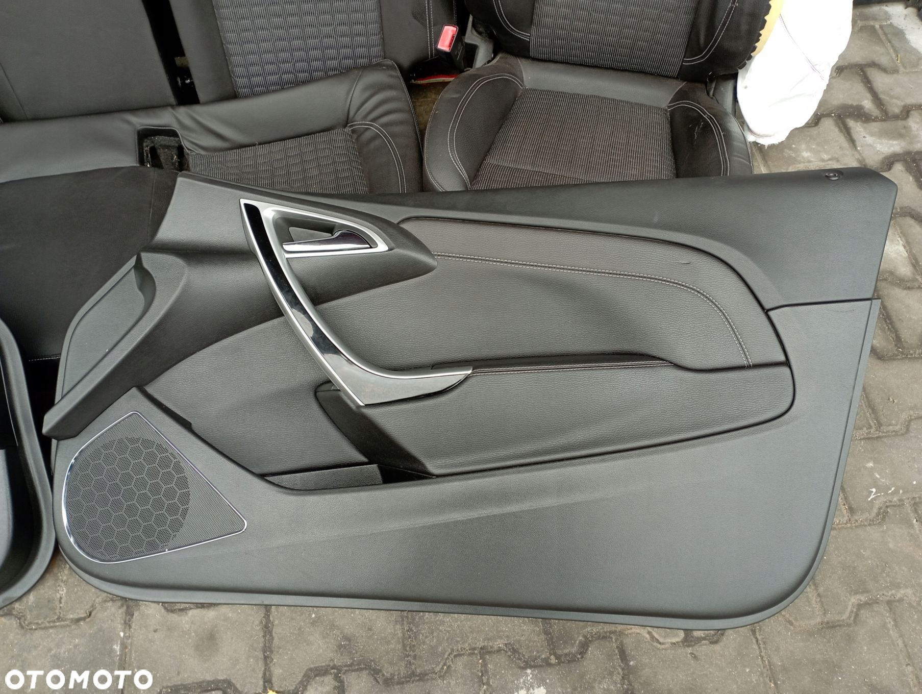 OPEL ASTRA IV J 3D GTC 09-14 FOTELE SIEDZENIA BOCZKI TAPICERKI EUROPA - 7