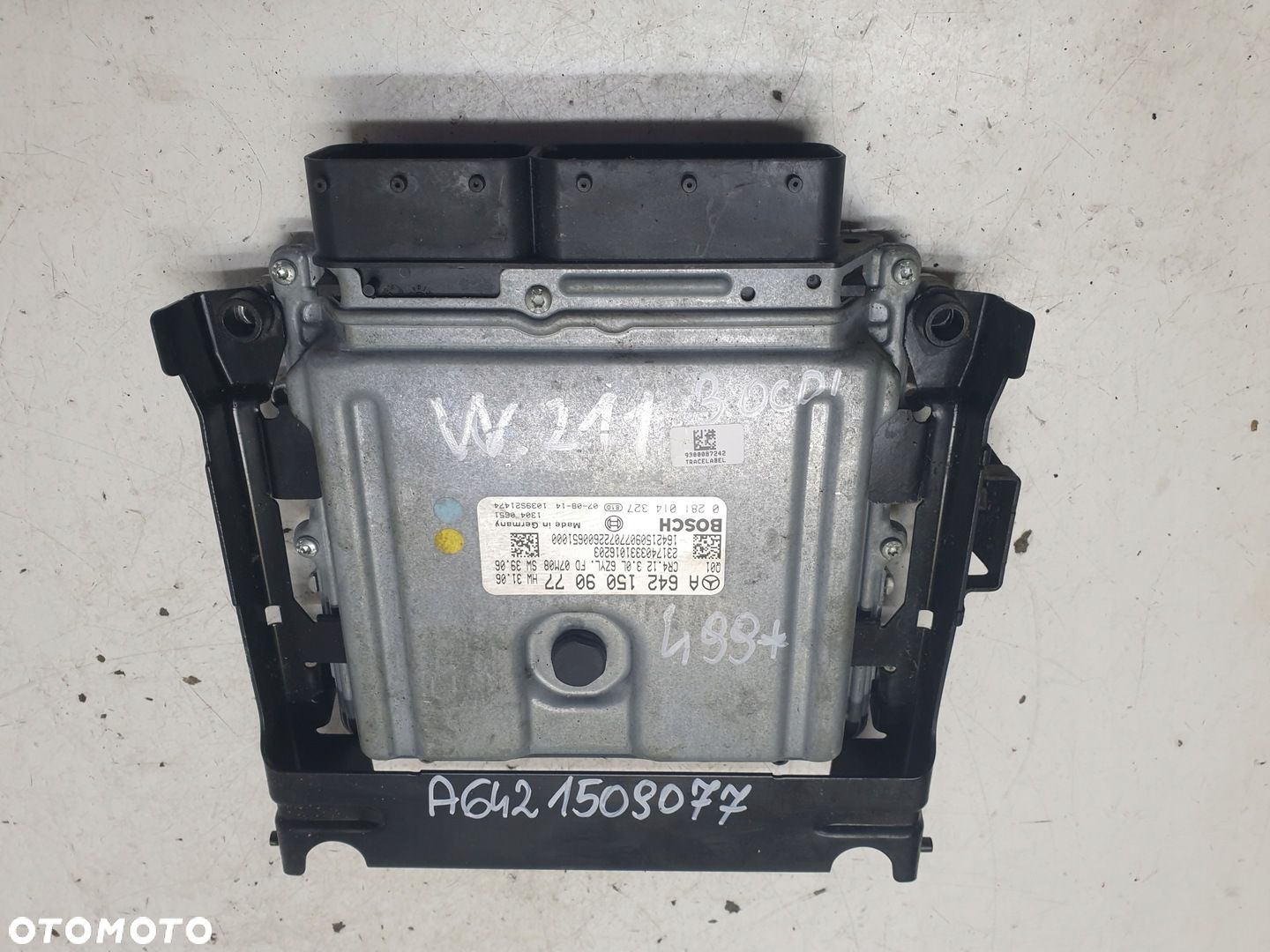 KOMPUTER STEROWNIK SILNIKA MERCEDES W211 3.0 CDI A6421509077 - 1