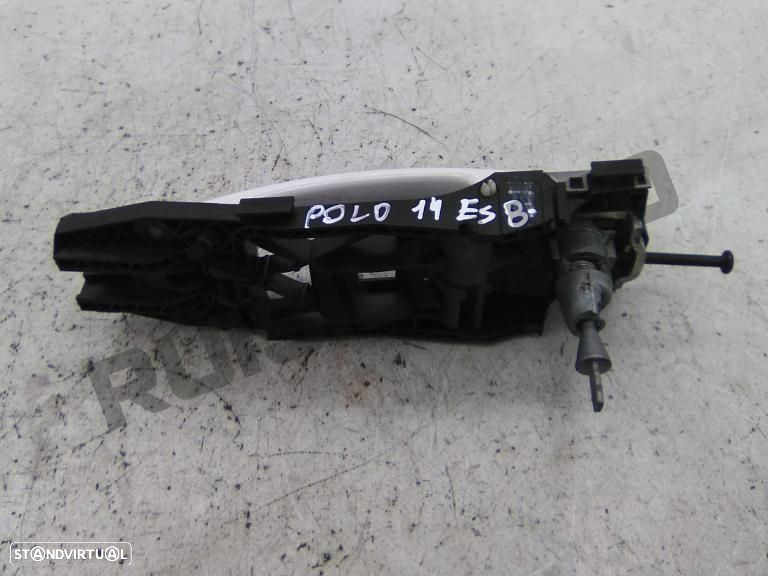 Puxador Exterior Esquerdo 5n083_7885h Vw Polo V (6r) [2009_2020 - 2