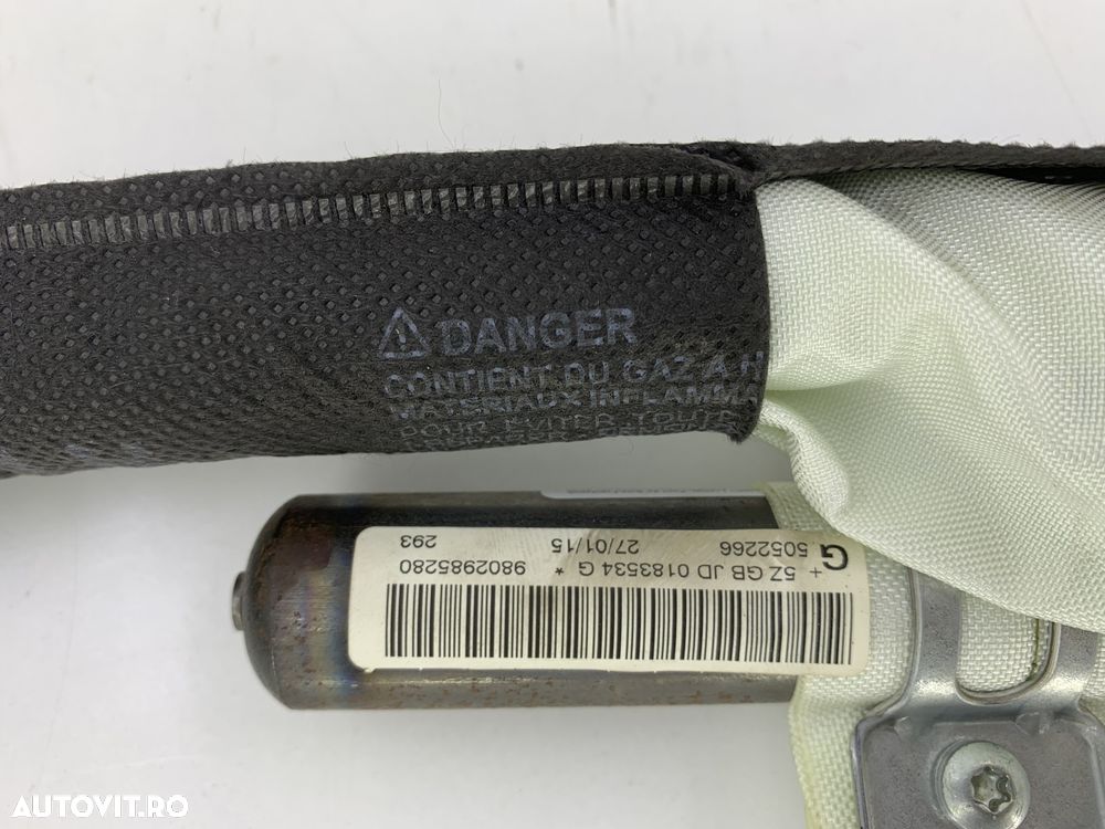 Dezmembrez Airbag cortina stanga de pe Peugeot 508 2014-2018 - 3