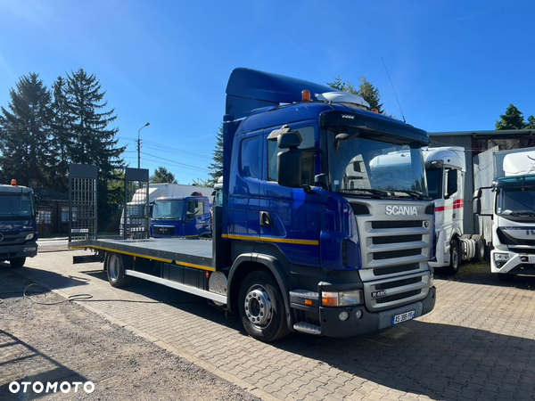 Scania R 380 Laweta / Najazd 7.50/