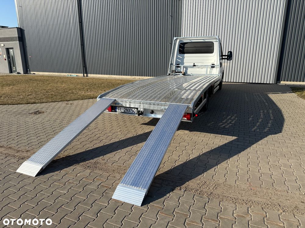 Zabudowa lawety najazd aluminiowy autolaweta pomoc drogowa Renault Master Fiat Ducato Mercedes Sprinter Iveco Daily - 5