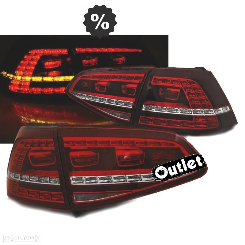 R014098C2 FAROLINS VOLKSWAGEN VW GOLF 7 12-17 LOOK GTI LEDS INDICADORES DINÂMICO - 9