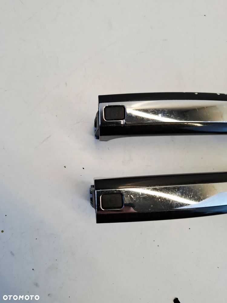 Klamka Zewnętrzna Drzwi z Przyciskiem Kessy VW Phaeton 3D0 3D4 Czarne Czarny - 3