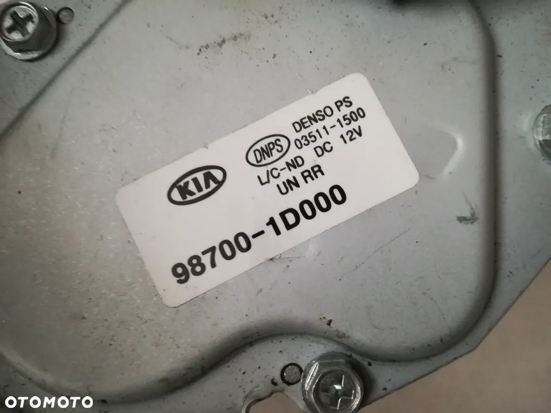 SILNICZEK WYCIERACZKI TYŁ KIA CARENS III 98700-1D000 - 2