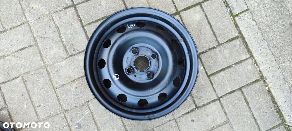 FELGI STALOWE 4x100 5.5Jx14 CALI ET46 KIA HYUNDAI I20 KOMPLET 4 SZTUKI - 3