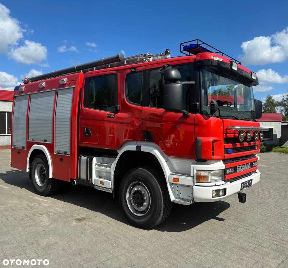 Scania 4X4 114c 340KM CNBOP pożarniczy specjalny 4X4 - 2