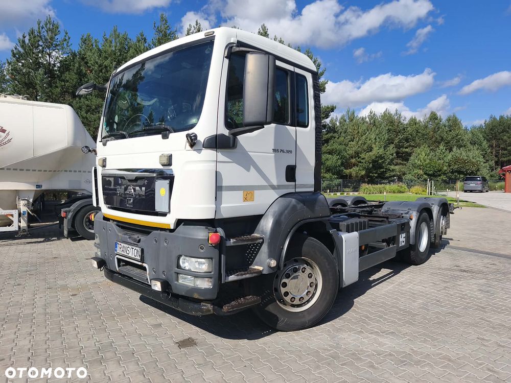 MAN TGS 26.320 6x2 do zabudowy 2012r rozstaw osi 3,9 rama 5,9m - 18
