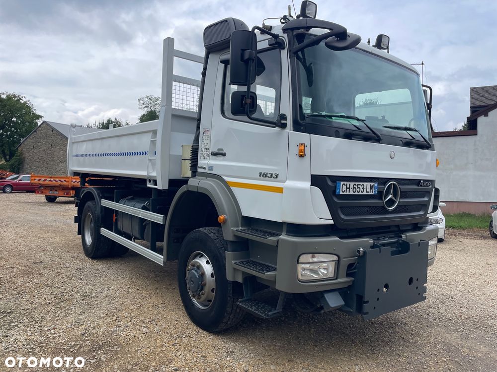 Mercedes-Benz Axor 1833AK  4x4 hydro burta pojazd specjalny zimowego utrzymania dróg kompletny  zestaw do odśnierzania  330 PS !!! 19 Ton DMC  STAN BDB !! - 6