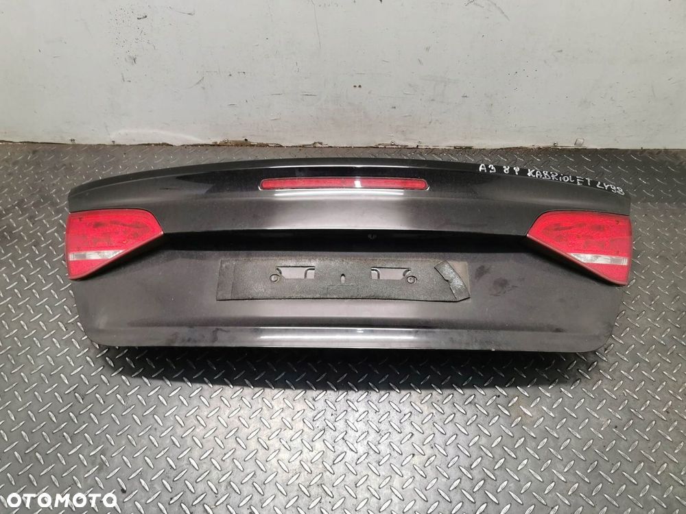 KLAPA TYŁ AUDI A3 8P FL CABRIO KOD LAKIERU LY9B - 1