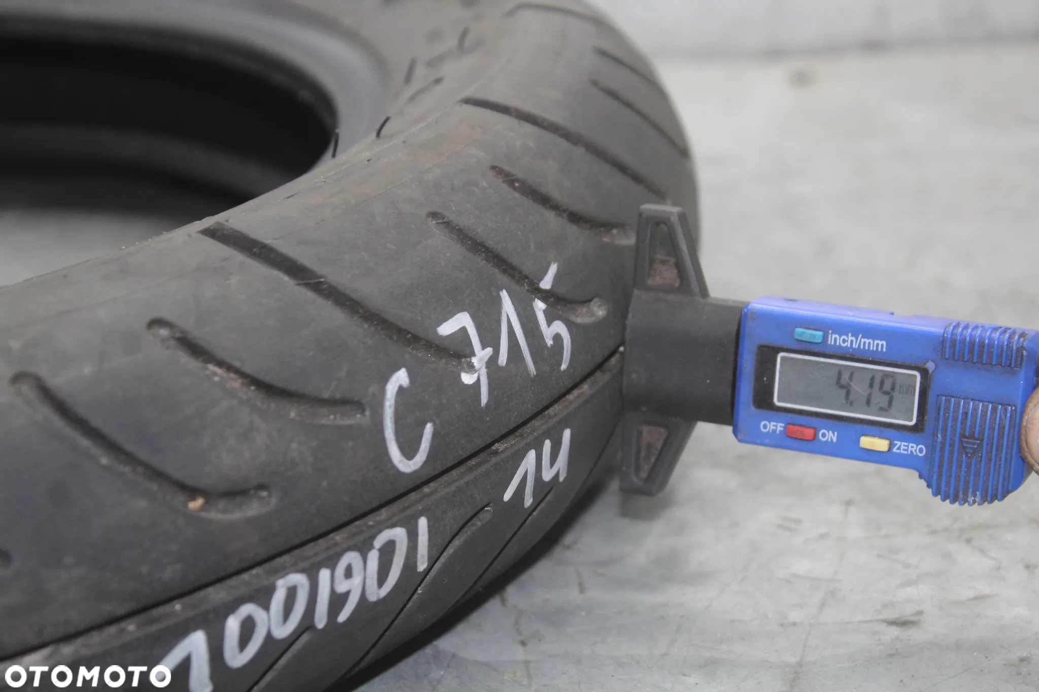 Opona motocyklowa CST 100/90 R14 C715 - 3