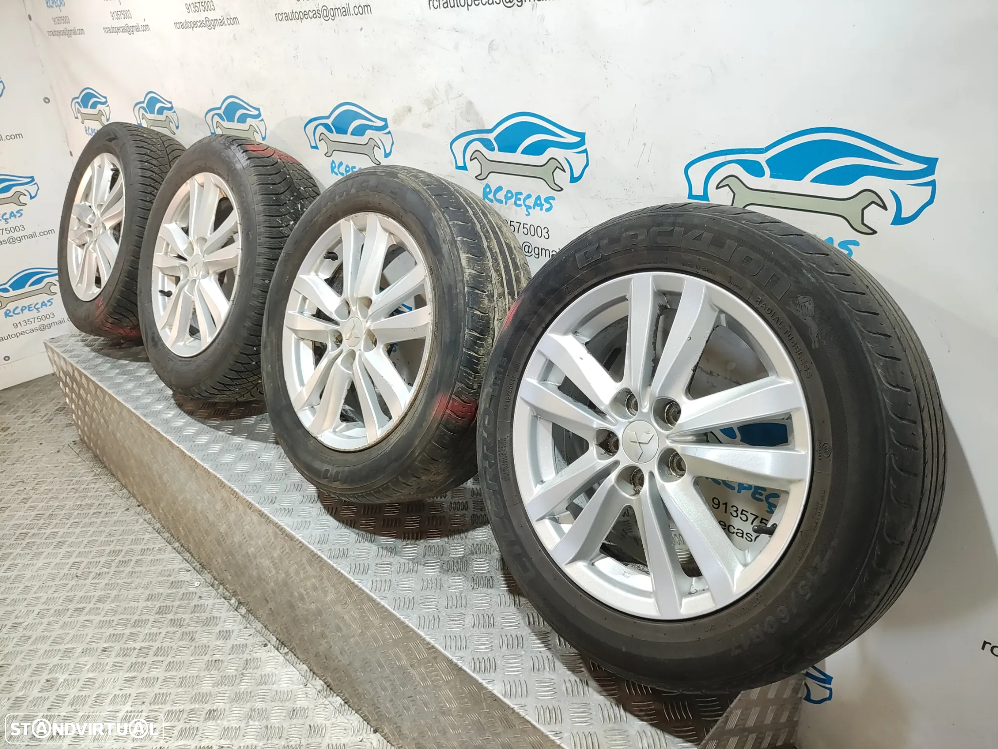 Conjunto Jantes 17 Originais Mitsubishi ASX 6,5J ET46 5x114,3 - 3