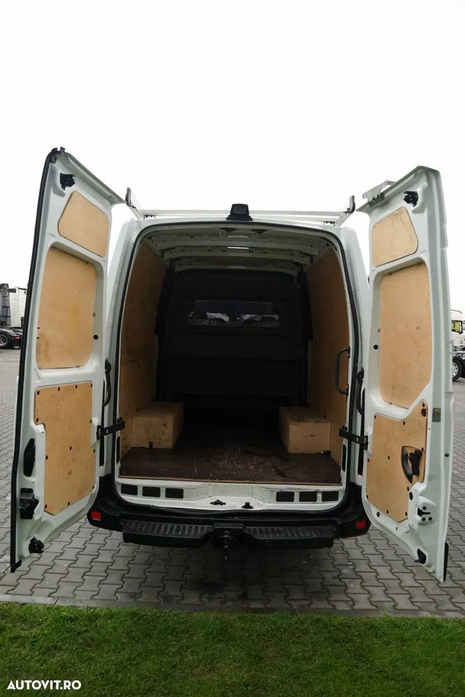 Renault MASTER / FURGON / FURGON MIXT (CREW VAN) - 6 LOCURI / ROȚI SPATE DUBLE / IMPORT / - 18