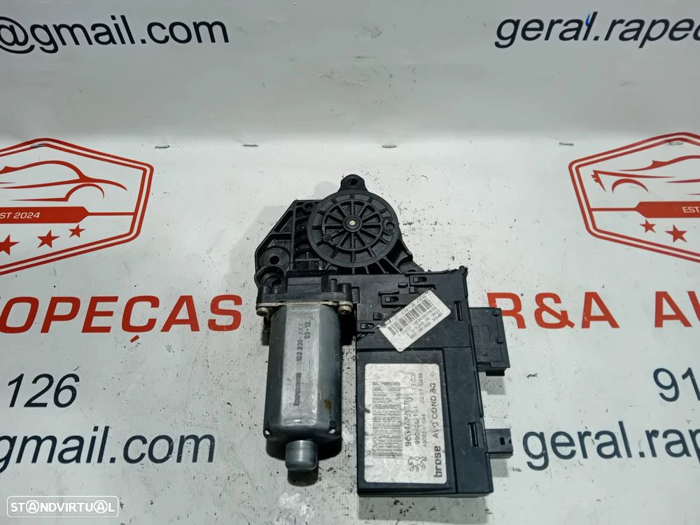 Motor do Elevador Vidros Frente Frontal Esquerdo Peugeot 307 Original - 1