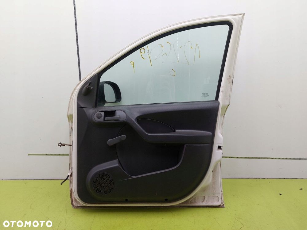 Drzwi przednie prawe przód Fiat Panda II 2003-2013 268/A BIAŁE - 8