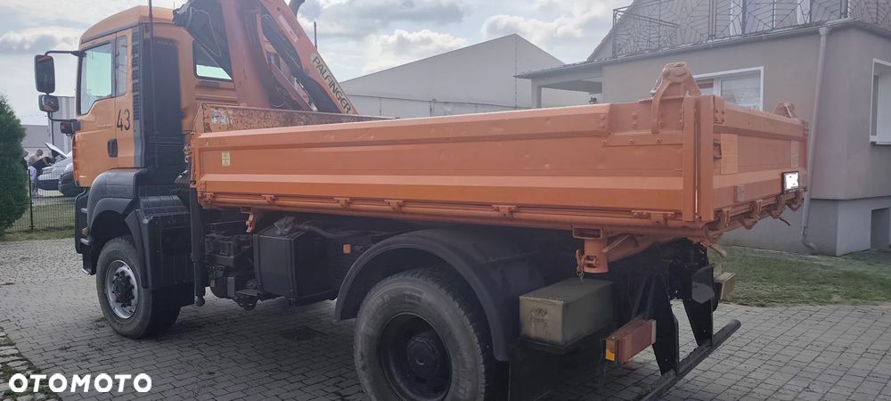 MAN TGA TGS TGM TGL18.360 HDS Żuraw Wywrotka 4x4 Kipper - 8