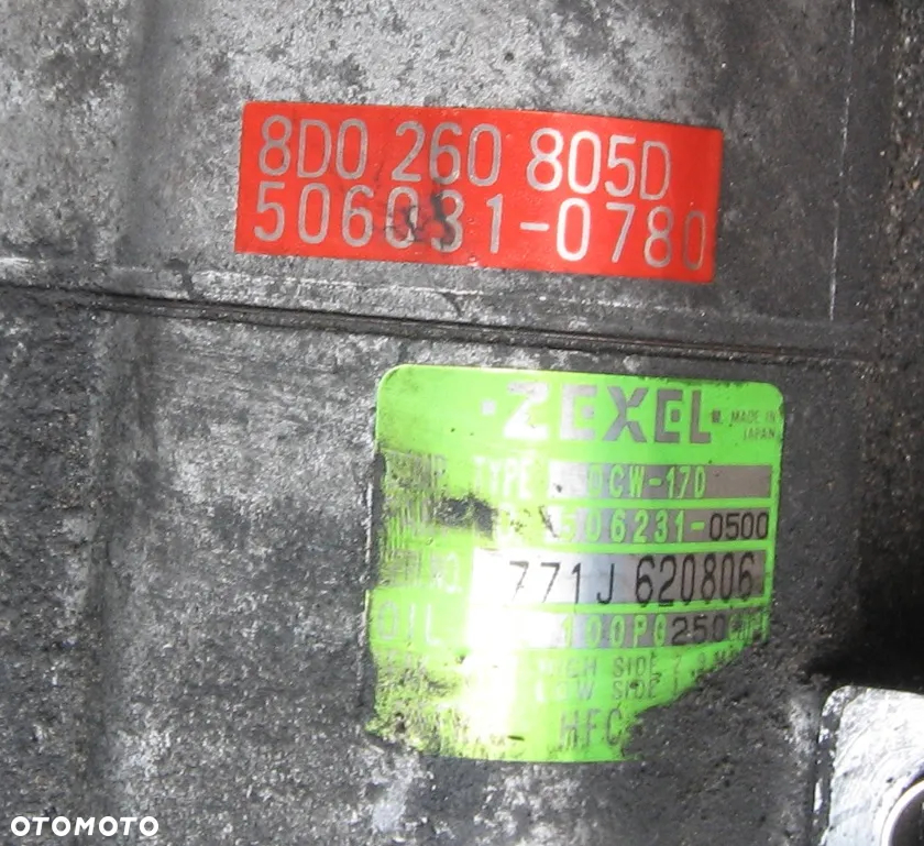 kompresor klimatyzacji AUDI A4 B5 PASSAT ZEXEL - 2