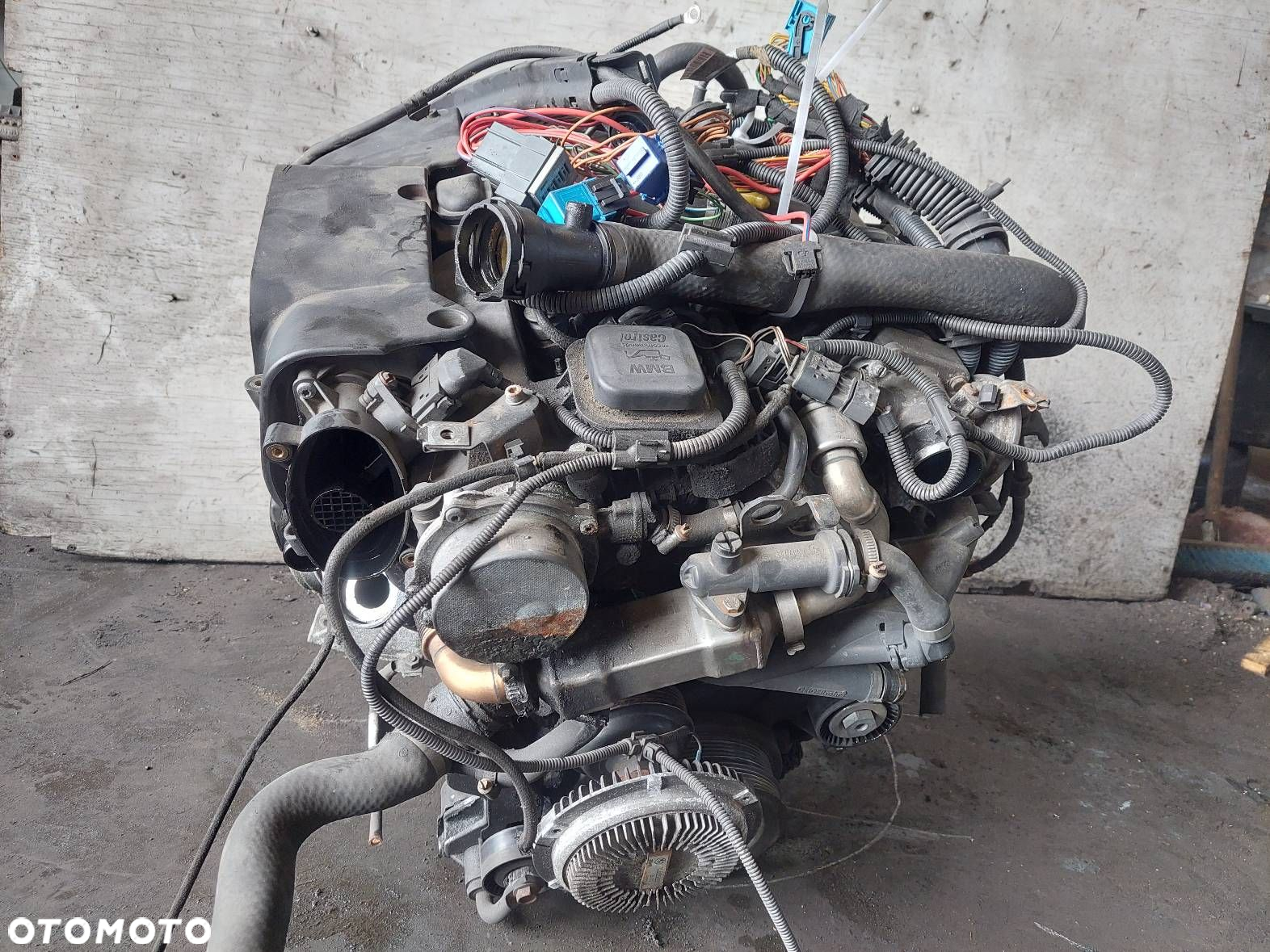 SILNIK DIESEL + POMPA WTRYSKI TURBO BMW E46 320D 2.0 D M47D20 150 KM - 4