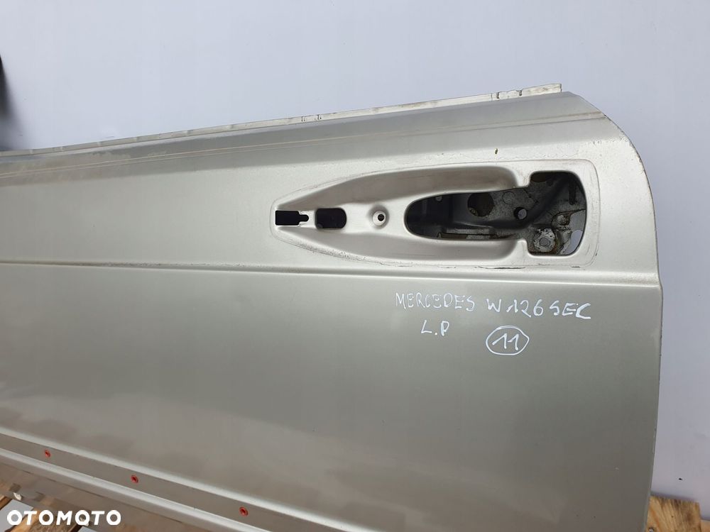PRZEDNIE DRZWI LEWE przód Mercedes W126 C126 SEC - 5