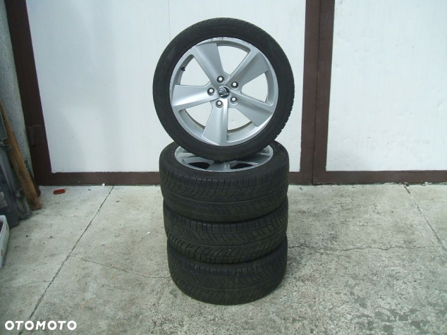 SKODA OCTAVIA SUPERB SEAT VW FELGA KOŁA KOŁO OPONA 225/45/17 R17 zima M+S - 2