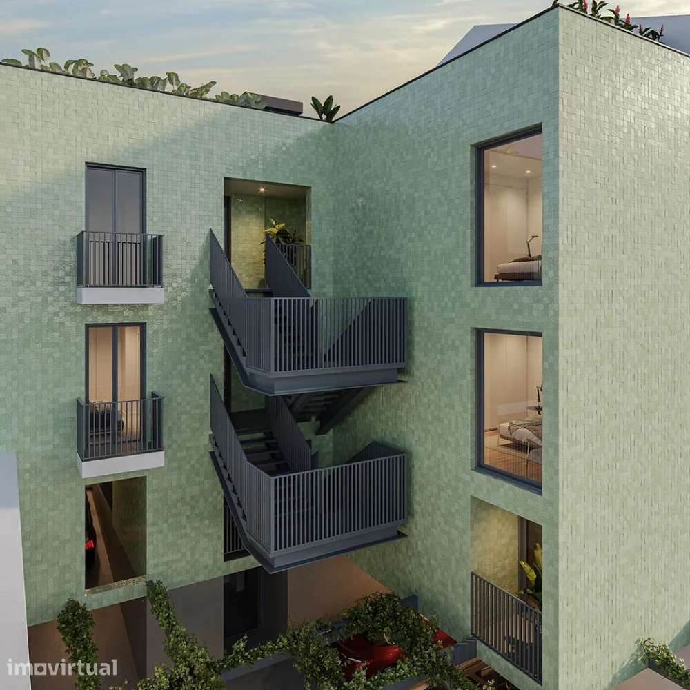 Apartamento T1 Duplex luxuoso com terraço junto à Ponte D. Luís, em V. - Grande imagem: 2/13