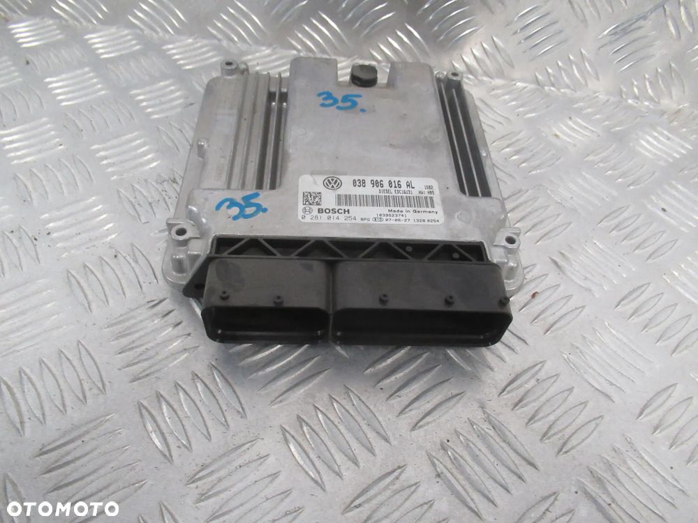 STEROWNIK KOMPUTER SILNIKA VW TRANSPORTER T5 1.9TDI 102KM 038906016AL 2003- - 1