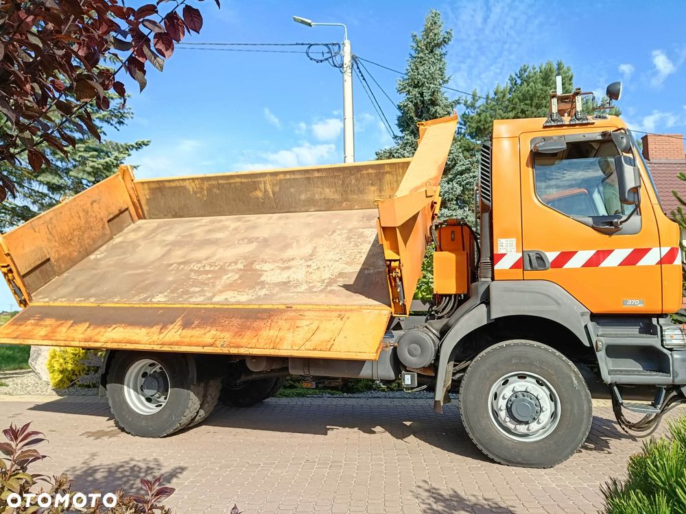 Renault KERAX 370 DCI 4x4 Wywrotka Bordmatic x 2 zimowe utrzymanie - 3