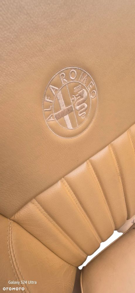 FOTELE KANAPA SKÓRA MOMO BOCZKI TAPICERKA ALFA 156 SW KOMBI - 14