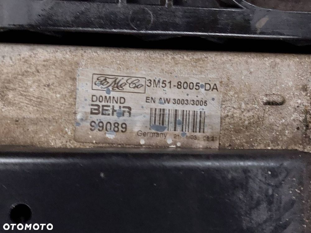 CHŁODNICE KOMPLET + WENTYLATOR VOLVO V50 I S40 II 2.4 20V - 4
