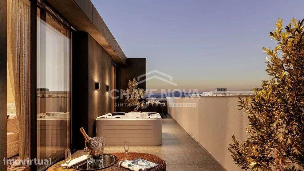 Penthouse T3 Duplex Nova em Leça da Palmeira – Luxo e Vista Mar - Grande imagem: 2/10