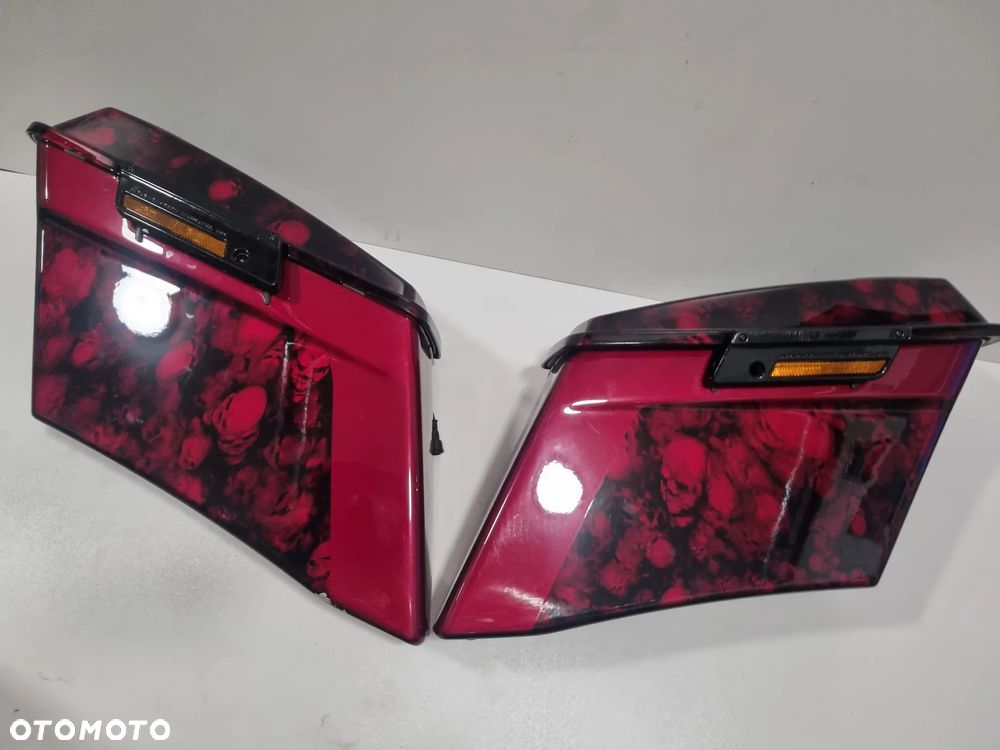 Kufry Sakwy Kufer Harley Davidson Touring 97-13 Street Road Glide Electra 90985-10 CVO - 3