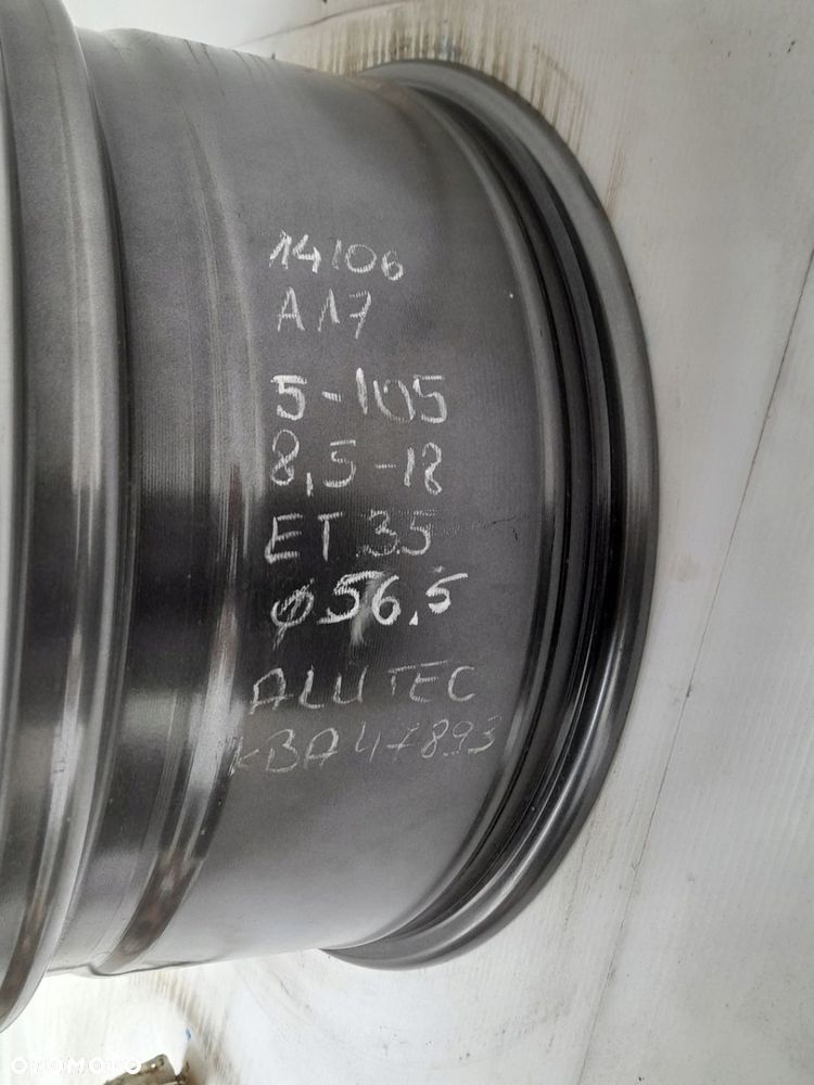 Felgi aluminiowe Alutec KBA47893 8.5" x 18" 5x105 ET35 - 11