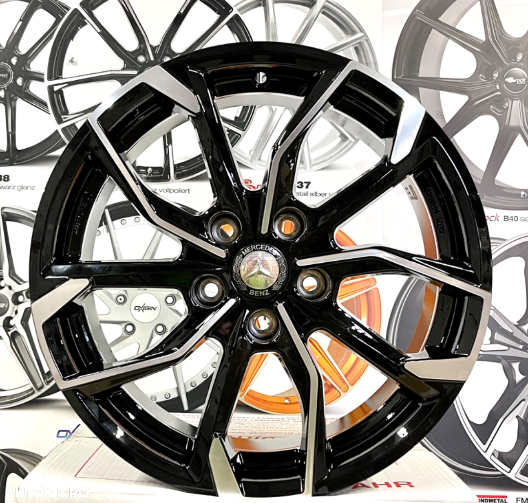 Jante Mercedes C klass, E klass, CLA, CLS, GLA, GLC, GLK, 17 inch, noi - 2