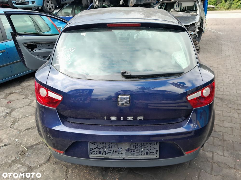 Klapa tylna pokrywa bagażnika SEAT Ibiza IV 3D 08-17r. LW5U - 1