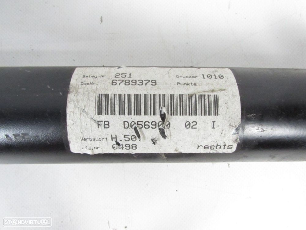 Amortecedor Trás Seminovo/ Original BMW 5 (F10) 33526789379 - 4