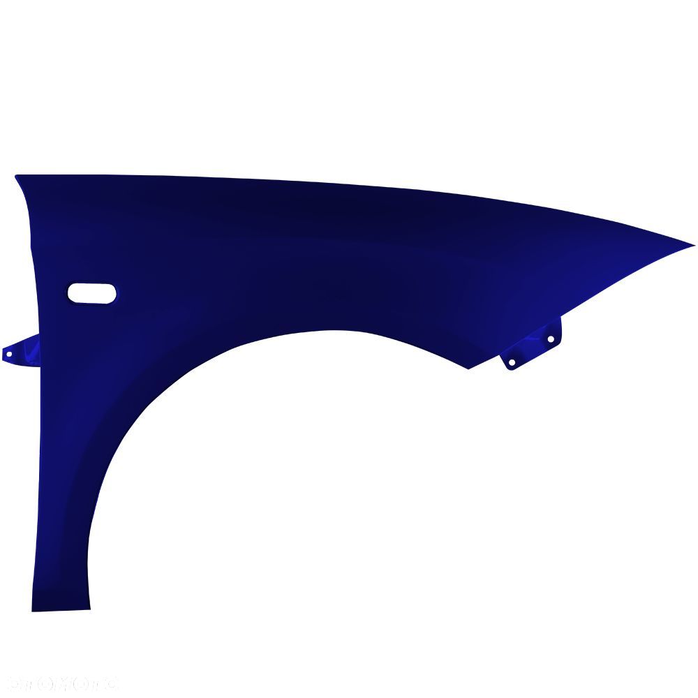 BLU Błotnik SEAT LEON II 2 1P1 LW5U prawy przód niebieski 2005-2012 BlaAda - 2