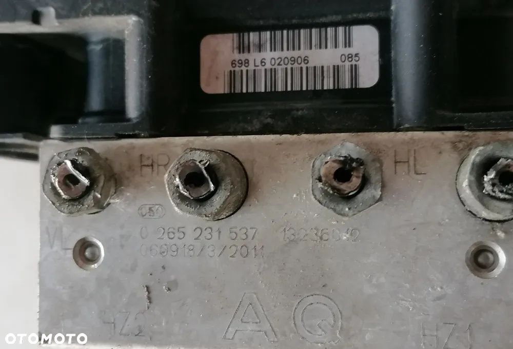 OPEL CORSA D 06r 5D 1.2 B POMPA ABS 0265231537 - 3