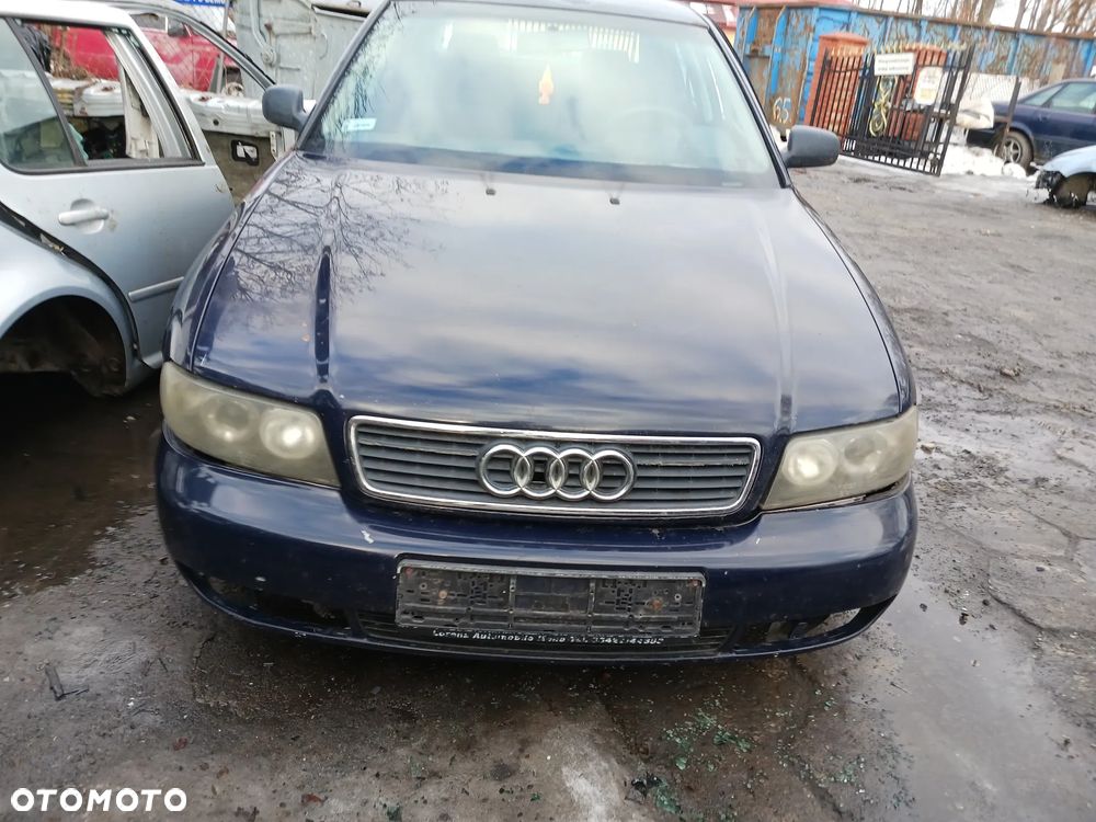 Przód kompletny audi a4 b5 lakier LY5L Maska Grill Zderzak Lamy Pas przedni wzmocnienie chłodnice komplet do złożenia - 1