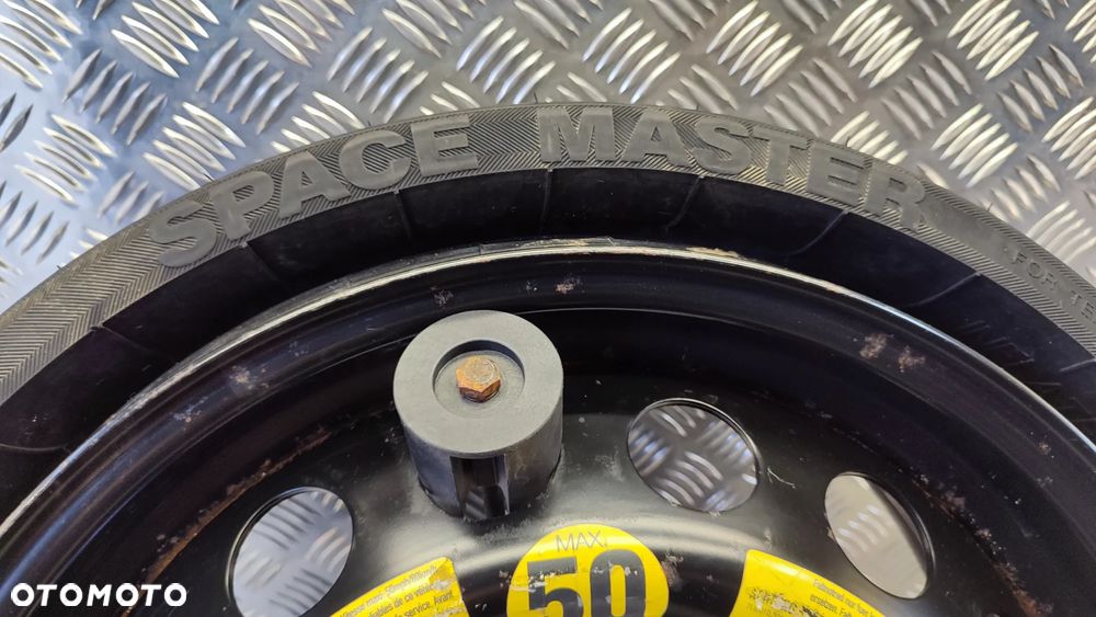 VW TOUAREG 7L 03-09R KOLO DOJAZDOWE ZAPASOWE FELGA 5X120 2.5TDI 195/80 17R 106P DOT 2504 VREDESTEIN - 4